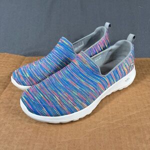 Skechers Goga Max Joy 15615 Women’s Colorful Walking Comfort Shoes Sz 7